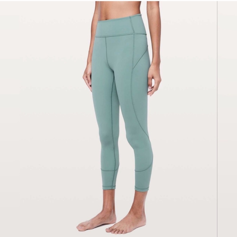 Lululemon In Movement 7/8 Tight*Everlux 25" (Frosted Pine)
